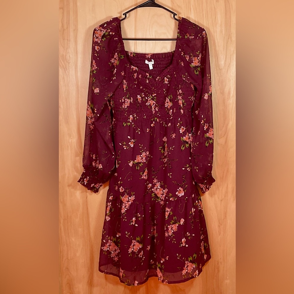 Maurices Floral Off the shoulder Dress - NWT
